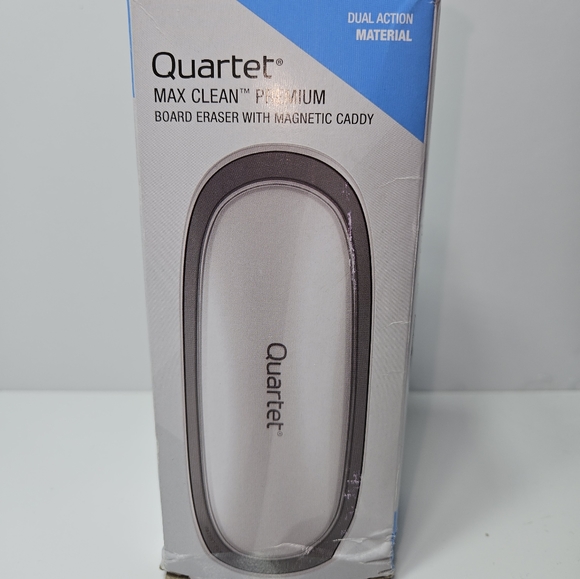 Quartet Premium Max Clean Eraser with Magnetic Caddy - Picture 1 of 3